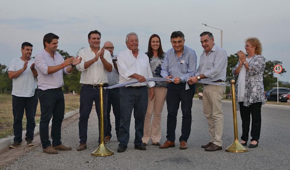 OPP e Intendencia de Colonia inauguraron obras de remodelación vial en Carmelo 