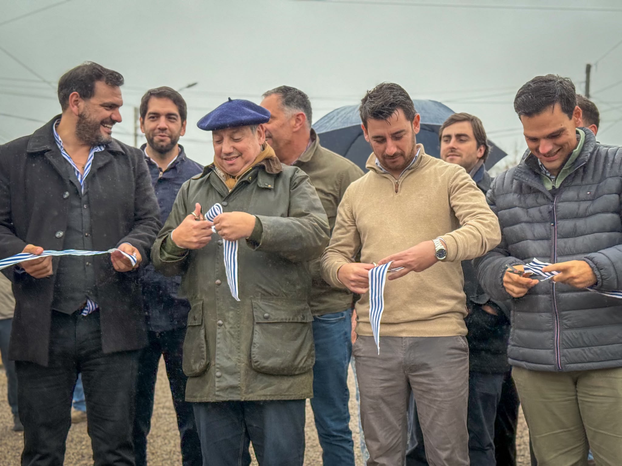 Inauguración de obras de pavimentación y desagües pluviales en Sarandí Grande