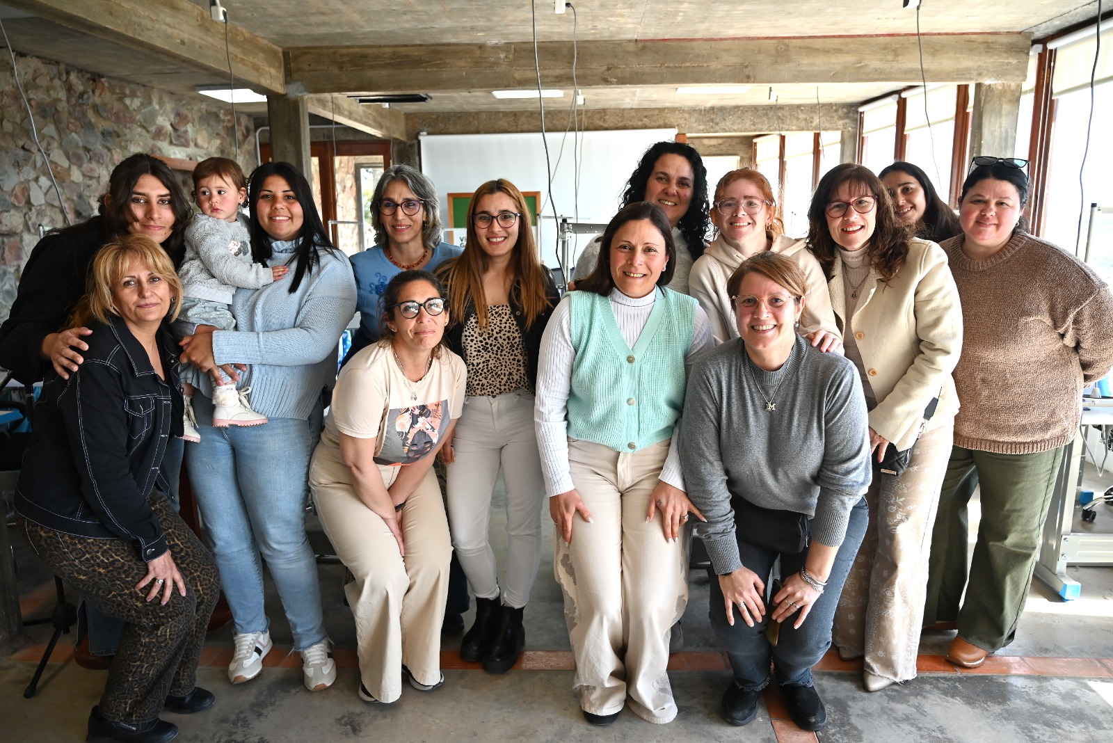 Inauguración del Centro de Costura Comunitario en la ciudad de Minas