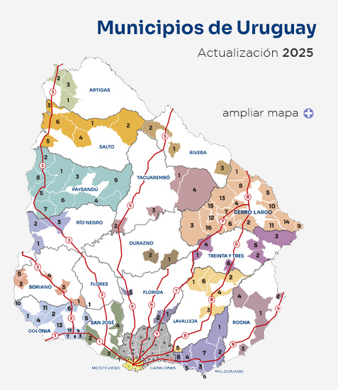 Mapa municipios 2025