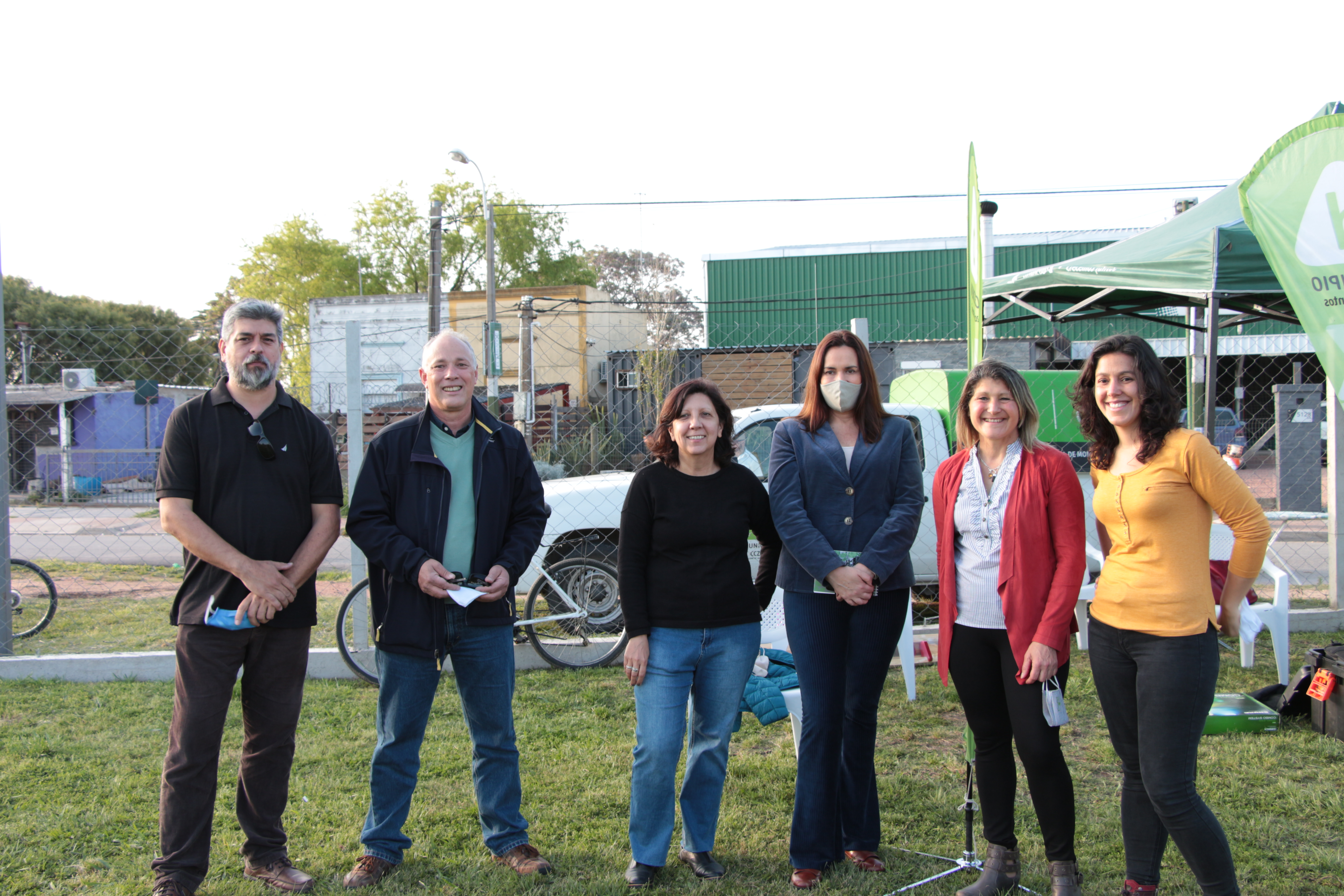 Inauguración del espacio saludable y de promoción del deporte en el barrio Artigas