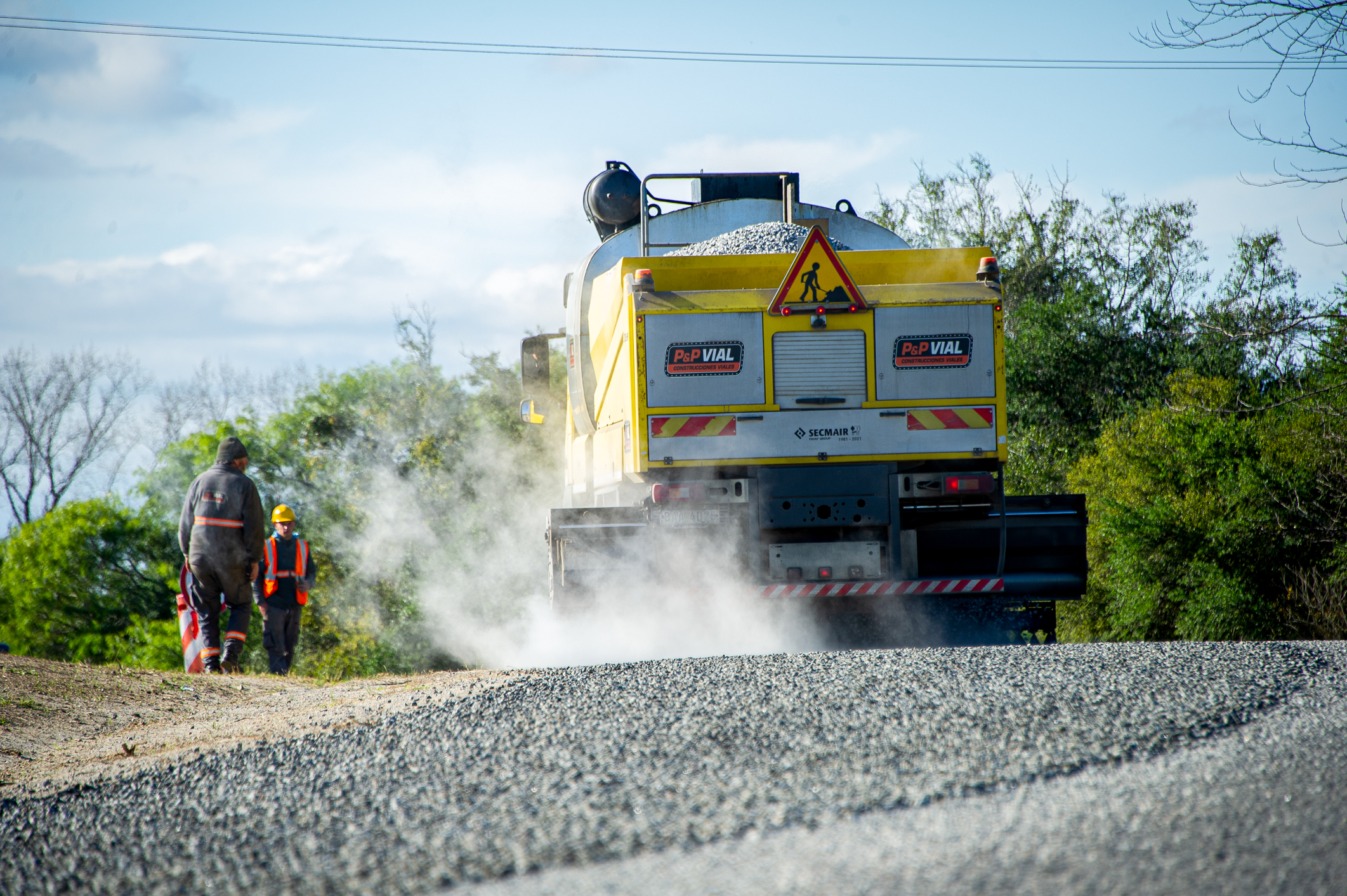 Colonia ejecuta plan de infraestructura con aportes nacionales