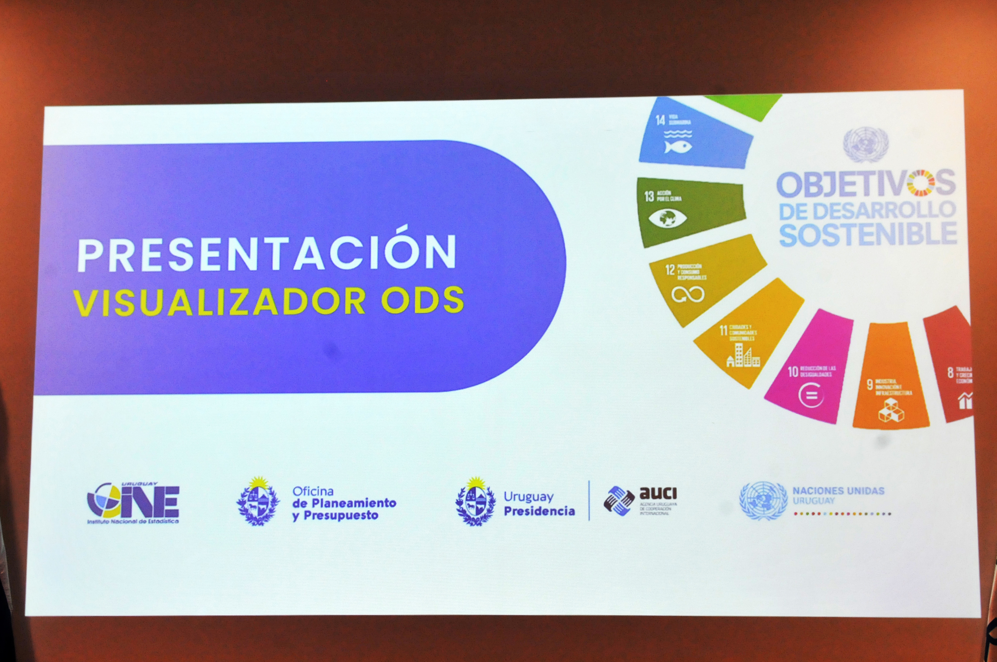 Se presentó el visualizador de los Objetivos de Desarrollo Sostenible