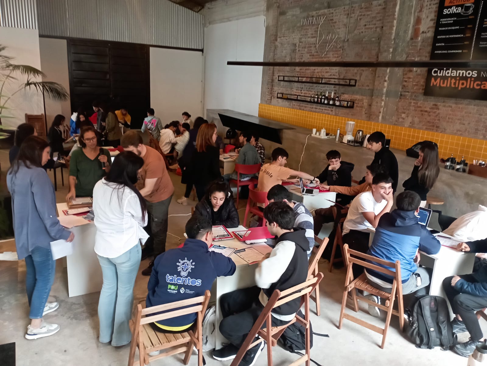 Jóvenes de +Talento realizaron actividad lúdica junto a OPP