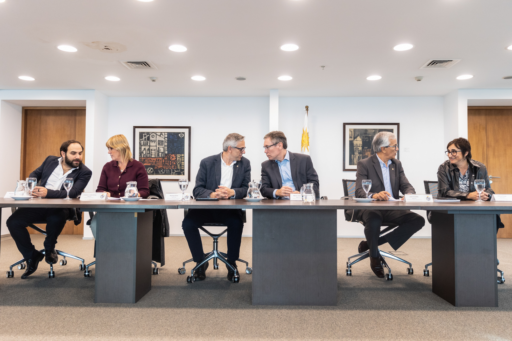 Autoridades en Primera sesión del Comité Ejecutivo