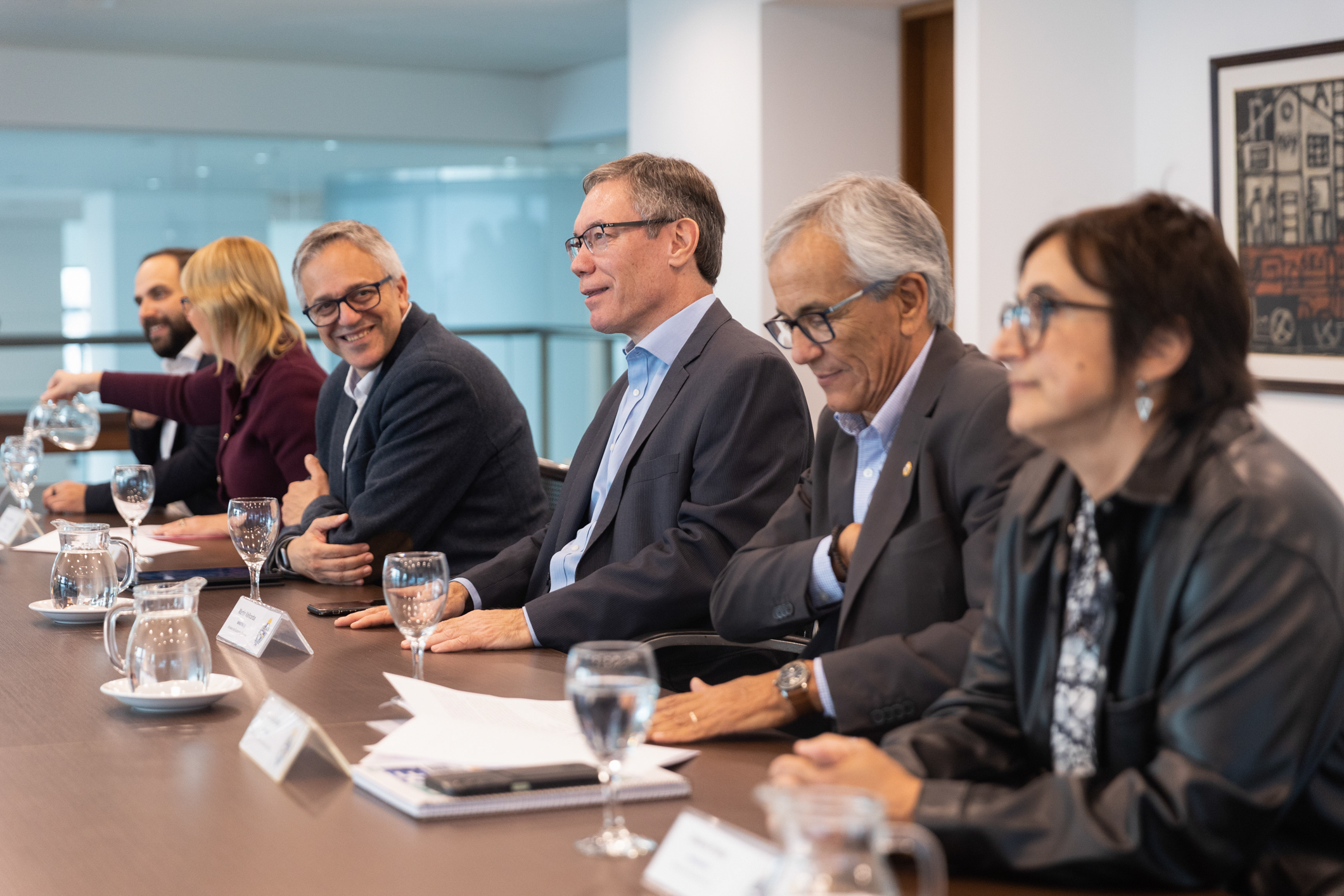 Autoridades en Primera sesión del Comité Ejecutivo