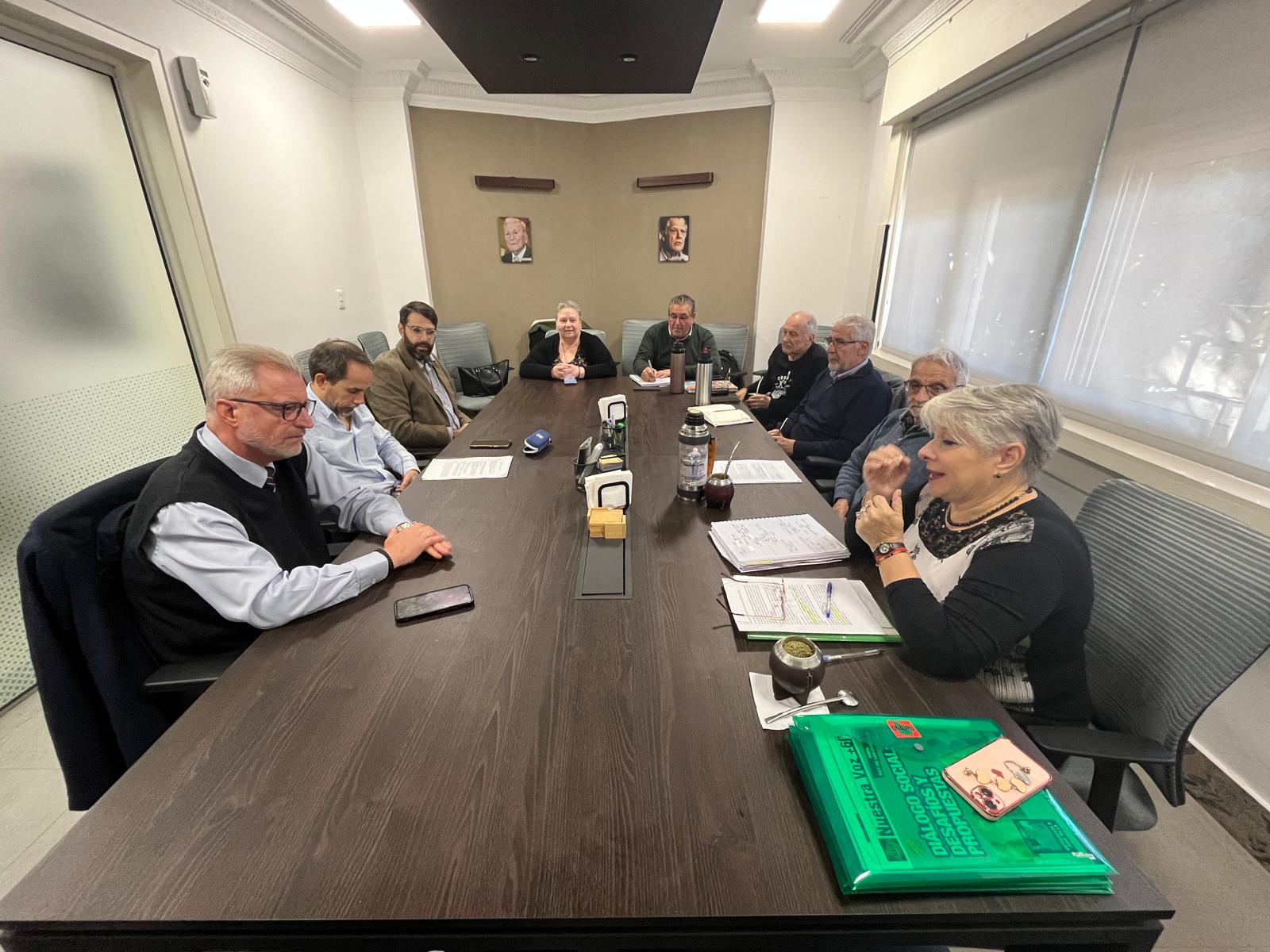 Reunión con Organización Nacional de Jubilados y Pensionistas
