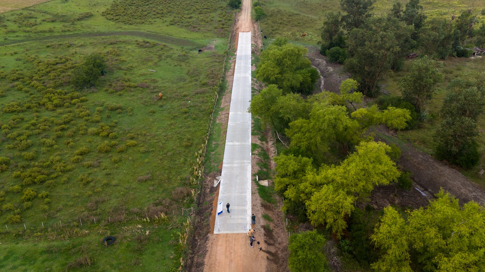 Inauguración de calzada sobre Paso Paraguay - Foto: IDF