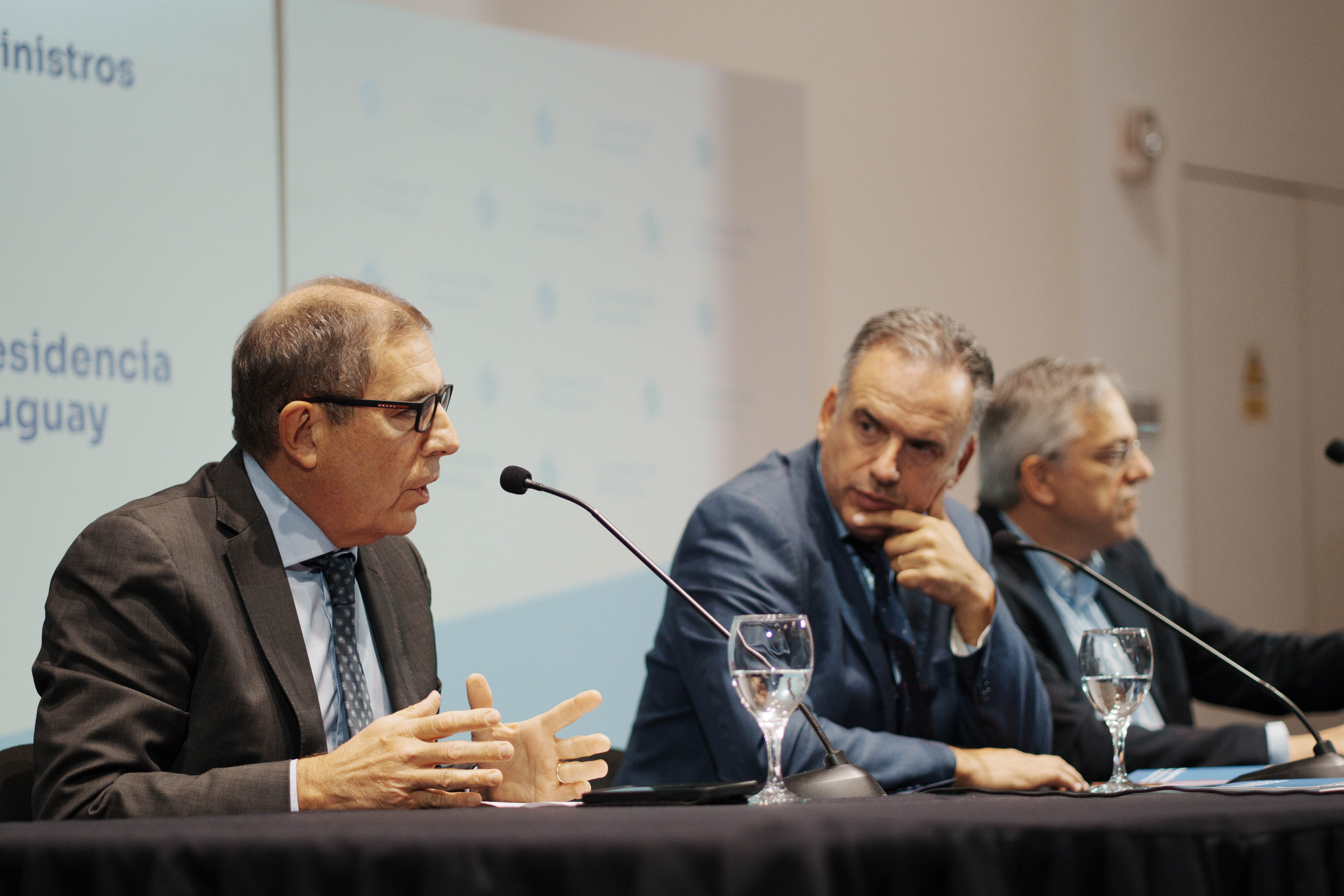 Conferencia de prensa de presentación de informe con resultados del Diálogo Social