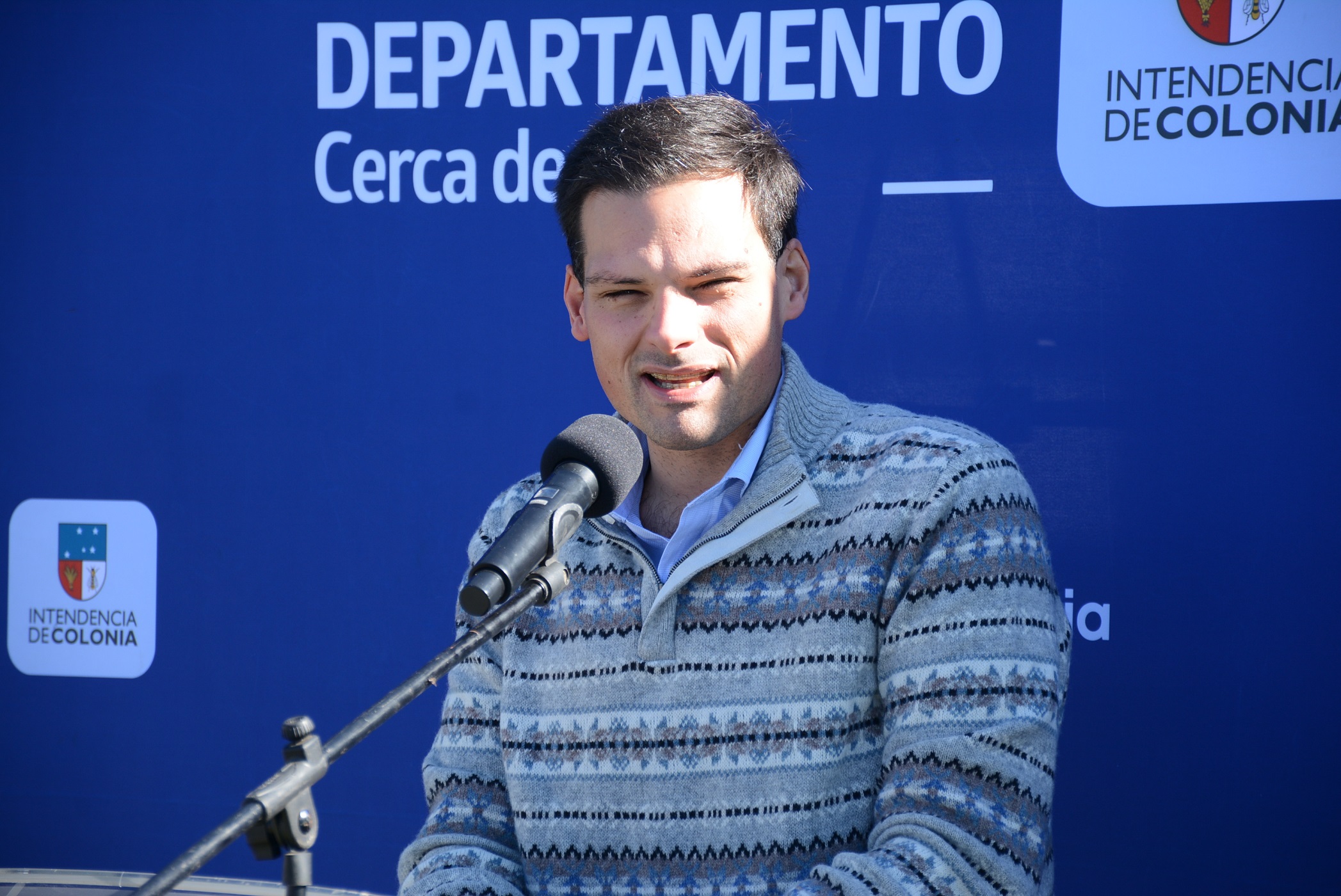 Inauguración de la readecuación del tramo departamental de Ruta N°50