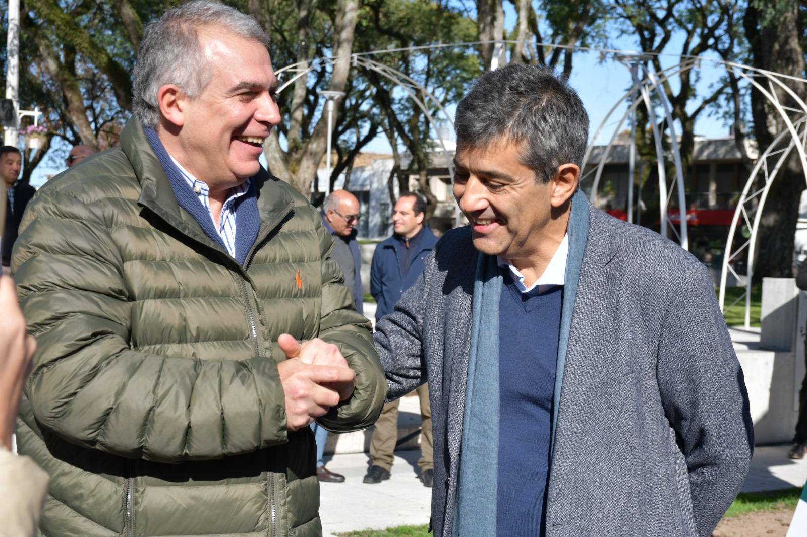 Presentación de maquinaria vial y camiones en Treinta y Tres
