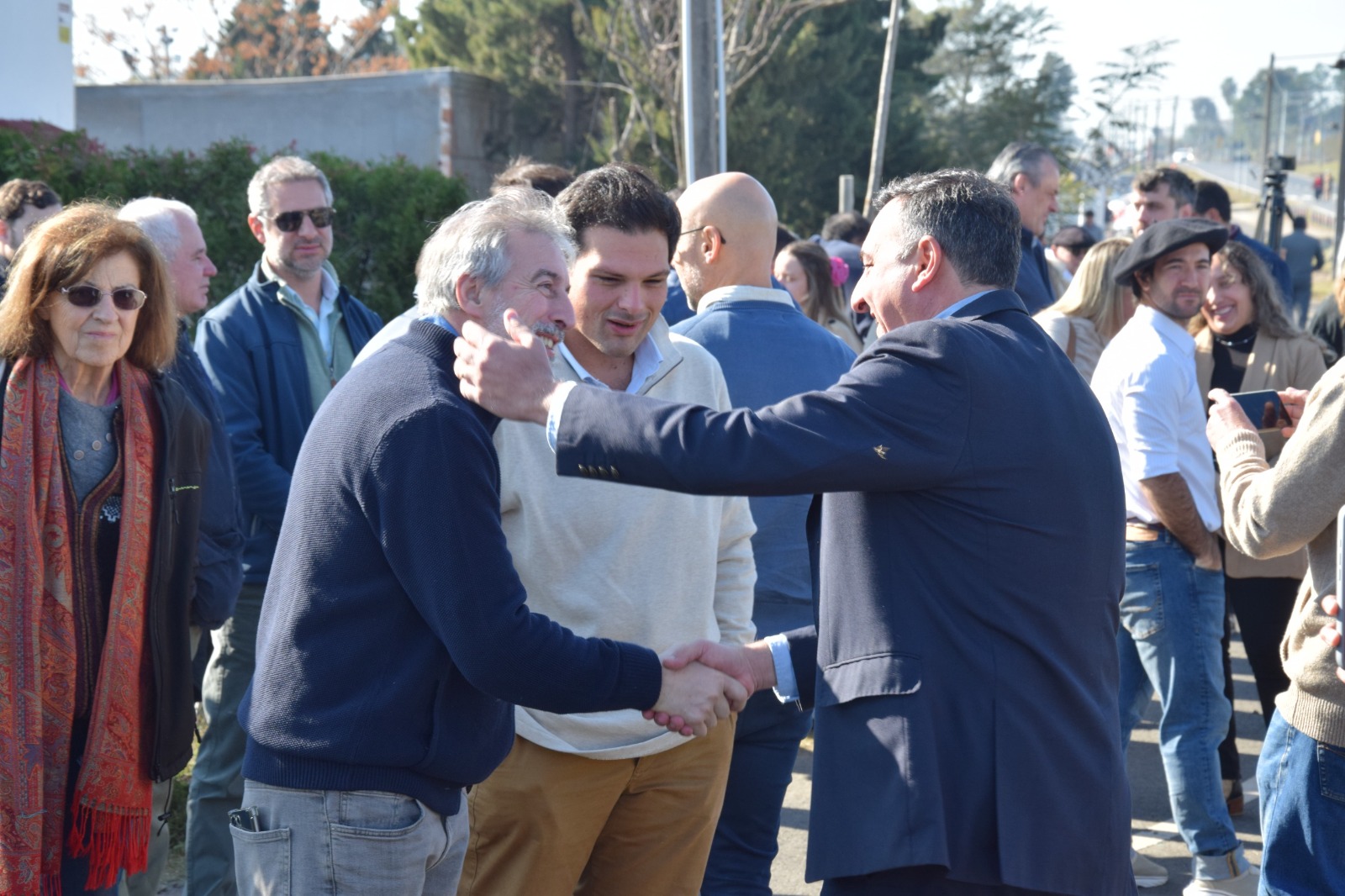 Inauguración de obras en Av. Apolón de Mirbeck